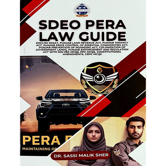 SDEO PERA Law Guide by Dr Sassi Malik Sher