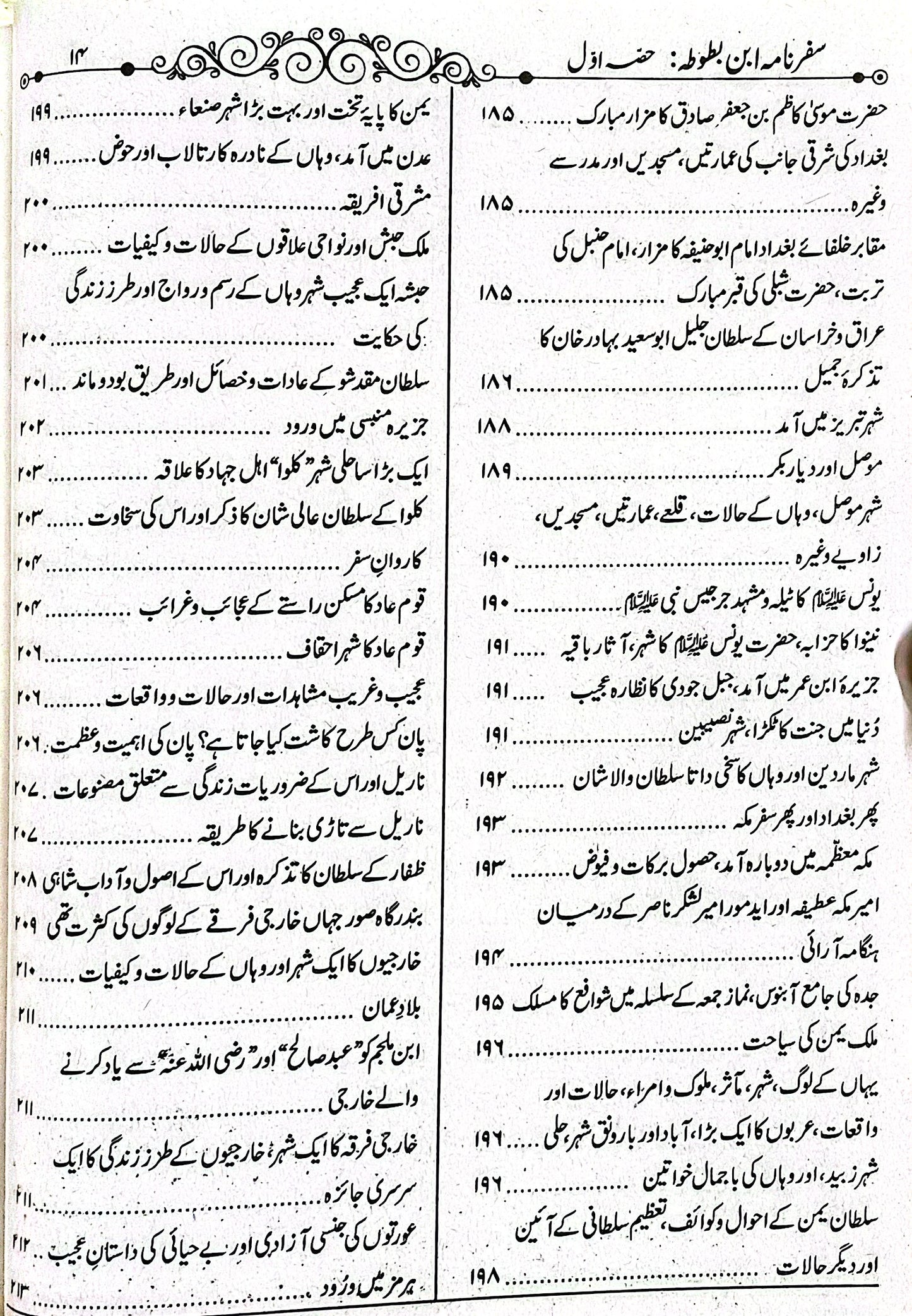 Safarnama Ibn Battuta