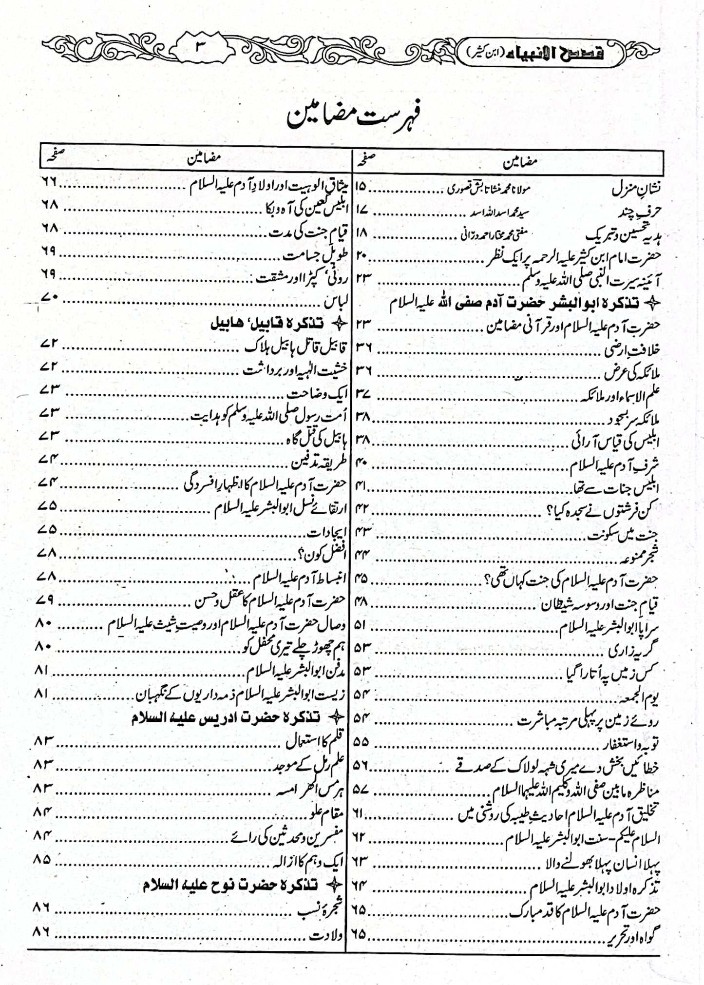 Qasas Ul Anbiya by Imam Ibn Kaseer
