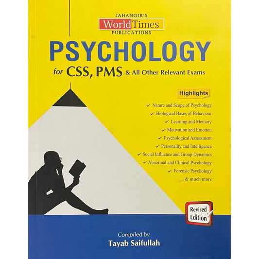 Psychology for CSS by Tayab Saifullah