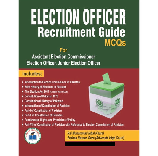 Election Officer Recruitment Guide MCQs by Rai Iqbal Kharal