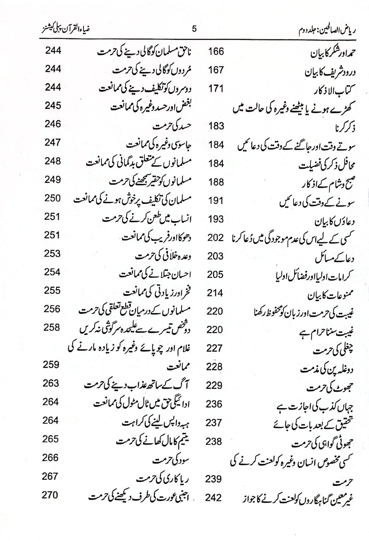 Riyaz Us Saliheen - 2 Vol Set