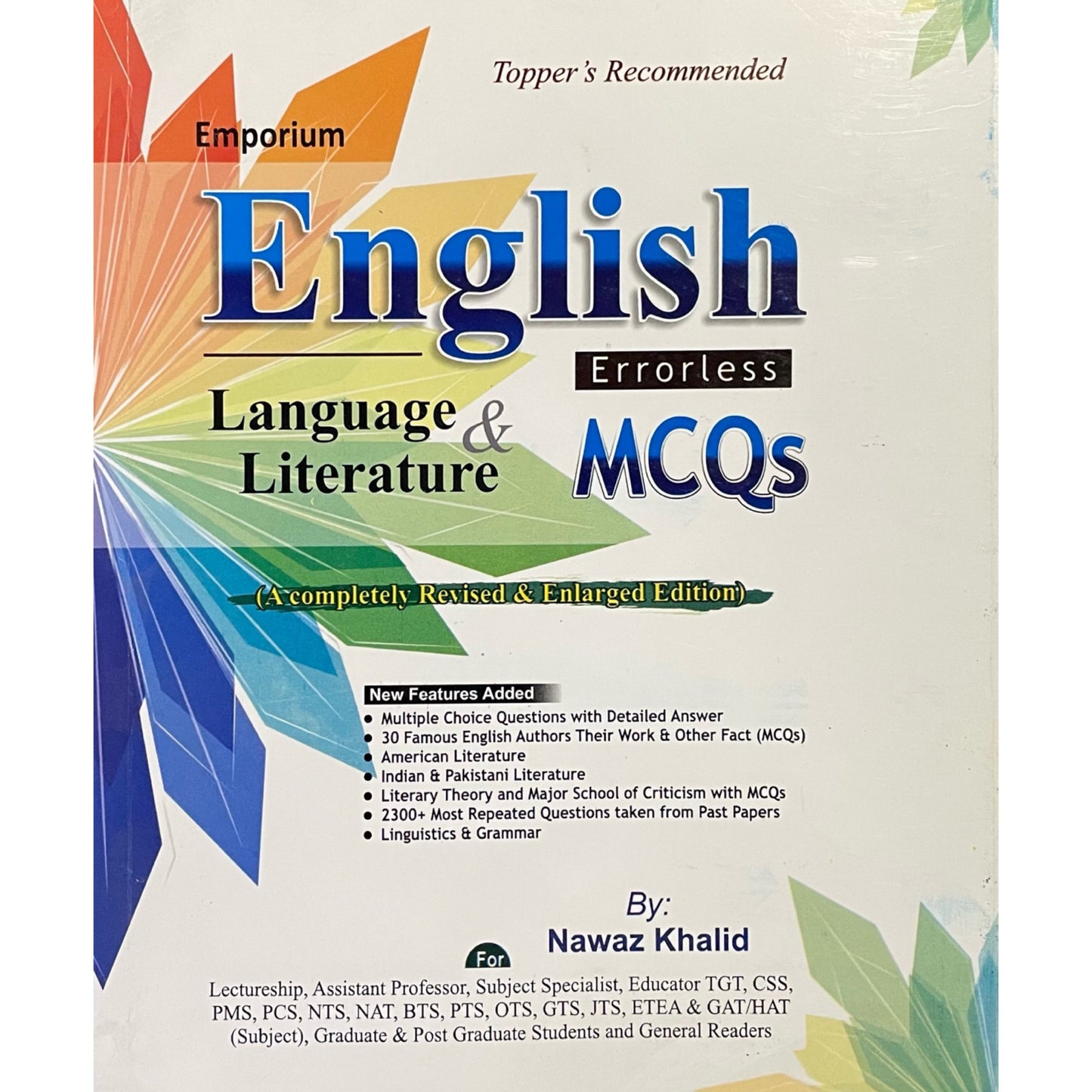 English Language & Literature MCQs by Nawaz Khalid