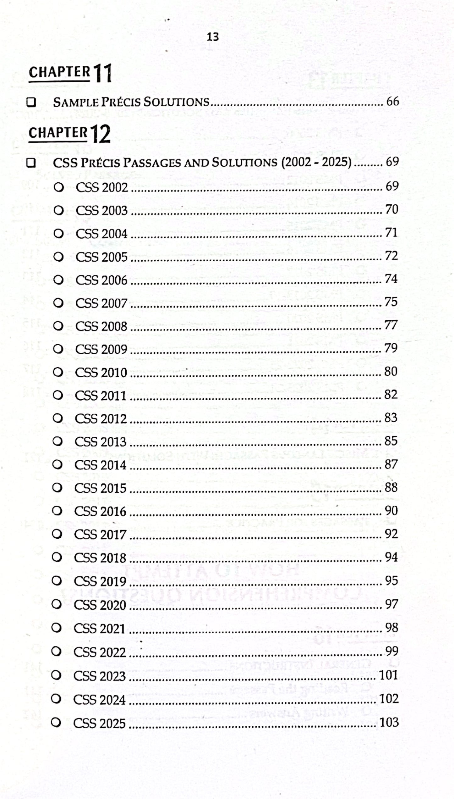 Precis Writing & Comprehension for CSS,PMS by Prof. Sabahat Hussain