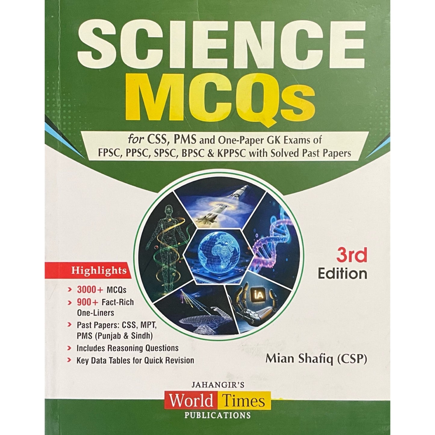 Science MCQs for CSS by Mian Shafiq