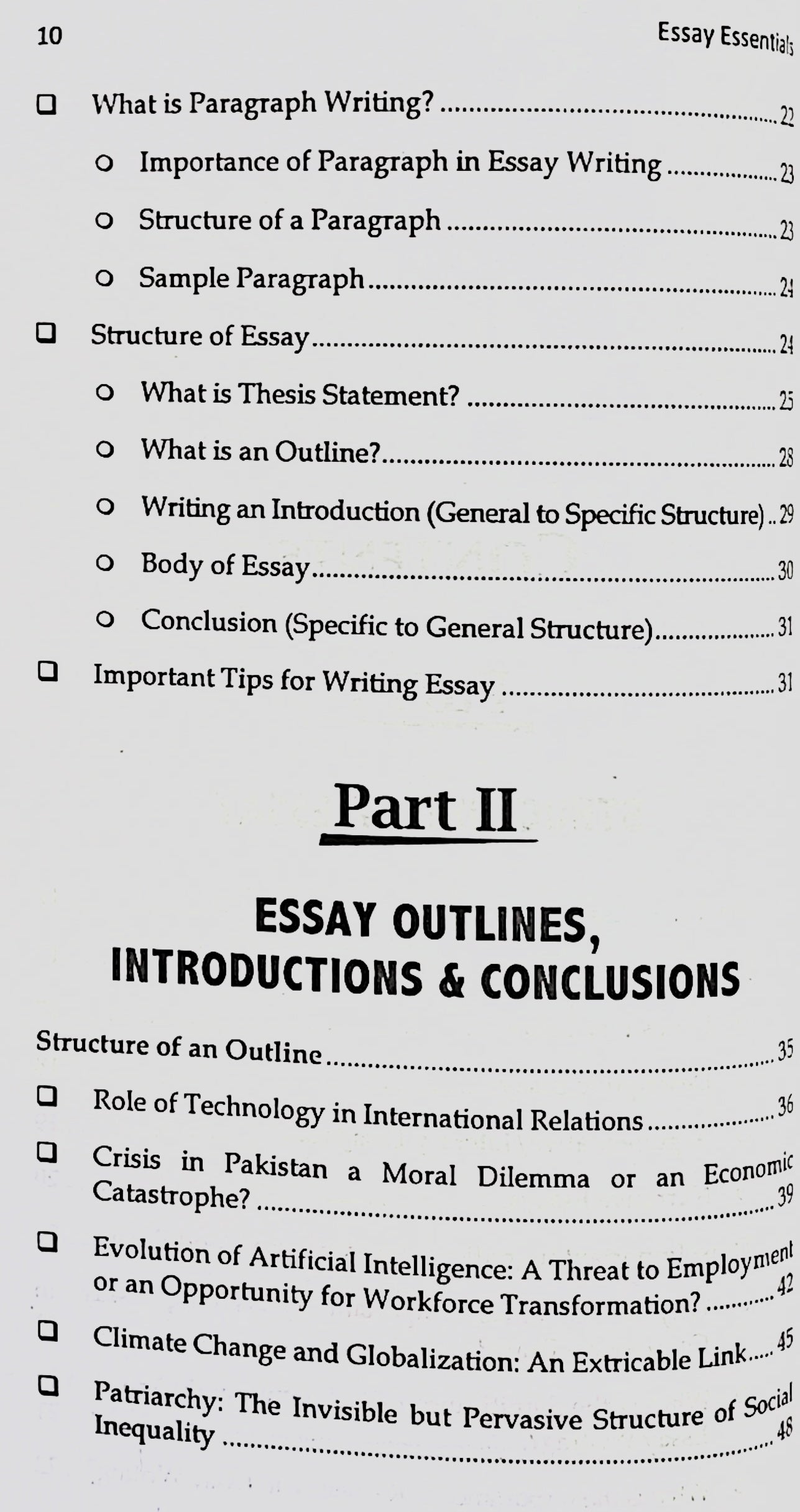 Essay Essentials for CSS by Arslan Zahid Khan