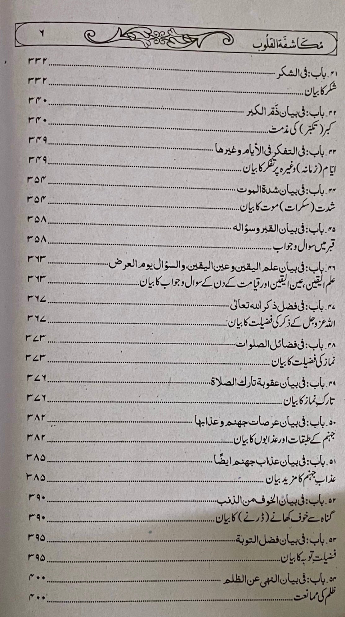 Mukashfatul Qaloob by Imam Ghazali