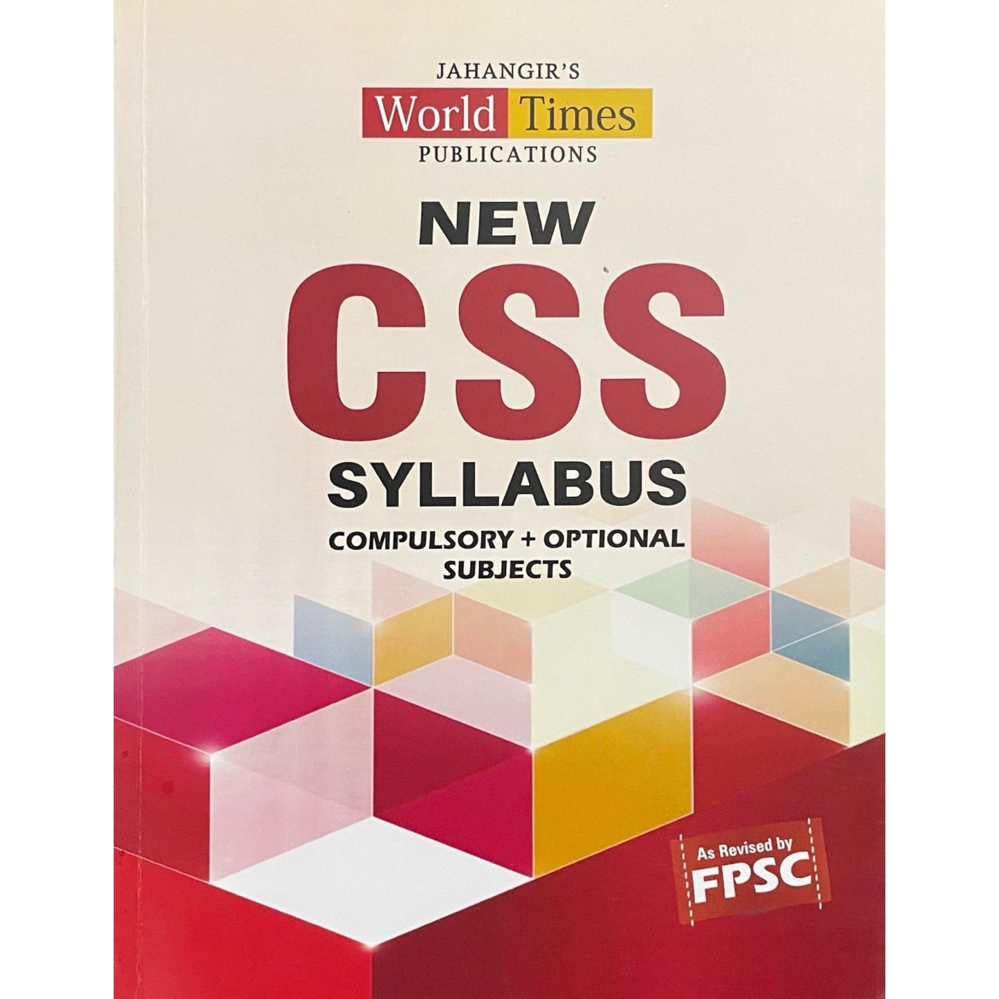 New CSS Syllabus Compulsory + Optional Subjects by JWT