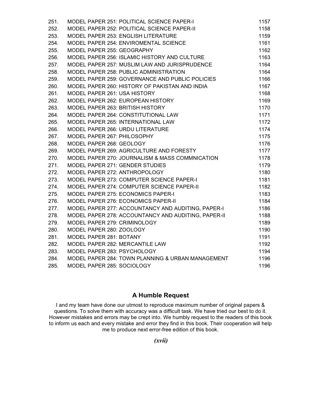 Advanced FPSC & Other Federal Model Papers by Imtiaz Shahid