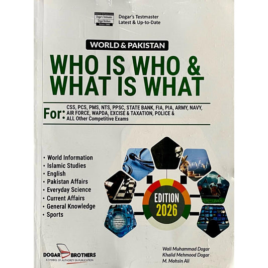Who Is Who and What is What by Dogar Brothers